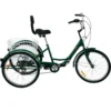 VEVOR Tricycle Adult 24 Wheels Adult Tricycle 7-Speed 3 Wheel Bikes For Adults Three Wheel Bike For Adults Adult Trike Adult Folding Tricycle Foldable Adult Tricycle 3 Wheel Bike Trike For Adults - Image 9