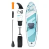 VEVOR Inflatable Stand Up Paddle Board, 10' x 33" x 6" Wide SUP Paddleboard with Removable Kayak Seat, Board Accessories - Image 8