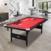 VEVOR 7FT Portable Foldable Billiards Table – Space-Saving Pool Table with Balls, Cues & Accessories | Ideal for Family Game Rooms & All Ages - Image 7