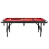 VEVOR 7FT Portable Foldable Billiards Table – Space-Saving Pool Table with Balls, Cues & Accessories | Ideal for Family Game Rooms & All Ages - Image 10