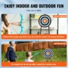VEVOR Bow and Arrow Set for Kids, 2 Pack LED Light Up Archery Set with 20 Suction Cup Arrows, 2 Hanging Targets, 2 Quivers, 3 Target Cans, Outdoor Toy Birthday Gift for Boy & Girl 6 7 8 9 10+ Year Old - Image 5