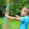 VEVOR Bow and Arrow Set for Kids, 2 Pack LED Light Up Archery Set with 20 Suction Cup Arrows, 2 Hanging Targets, 2 Quivers, 3 Target Cans, Outdoor Toy Birthday Gift for Boy & Girl 6 7 8 9 10+ Year Old - Image 7
