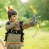 VEVOR Bow and Arrow Set for Kids, 2 Pack LED Light Up Archery Set with 20 Suction Cup Arrows, 2 Hanging Targets, 2 Quivers, 3 Target Cans, Outdoor Toy Birthday Gift for Boy & Girl 6 7 8 9 10+ Year Old - Image 10