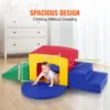 VEVOR Toddler Climbing Toys Indoor, 5 Piece Climb, Crawl and Tunnel Soft Play Equipment, Foam Climbing Toys, Kids Tunnel Maze with Stairs and Ramp,Indoor for Preschoolers Easy to Clean (Assorted) - Image 12