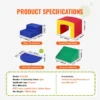 VEVOR Toddler Climbing Toys Indoor, 5 Piece Climb, Crawl and Tunnel Soft Play Equipment, Foam Climbing Toys, Kids Tunnel Maze with Stairs and Ramp,Indoor for Preschoolers Easy to Clean (Assorted) - Image 16