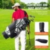 VEVOR Golf Cart Bag with 14 Way Organizer Divider Top, 41 13 Pockets Premium Nylon Cart Bag, Durable Golf Bags with Handles & Dust Cover & Detachable Straps for Men & Women, Black Color-Block - Image 14