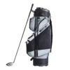 VEVOR Golf Cart Bag with 14 Way Organizer Divider Top, 41 13 Pockets Premium Nylon Cart Bag, Durable Golf Bags with Handles & Dust Cover & Detachable Straps for Men & Women, Black Color-Block - Image 18