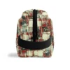 Travel PU Leather Toiletry Bag – "Square Dance" Makeup & Cosmetics Organizer - Image 8
